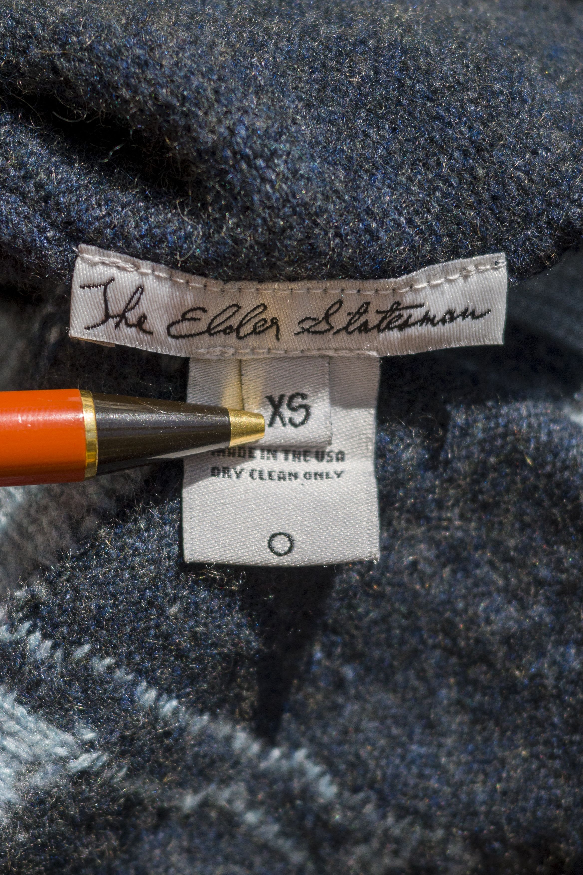 The Elder Statesman Intarsia Knit Cashmere Hoodie w/ Palm Tree Motif Size US XS / EU 42 / 0 - 4 Thumbnail