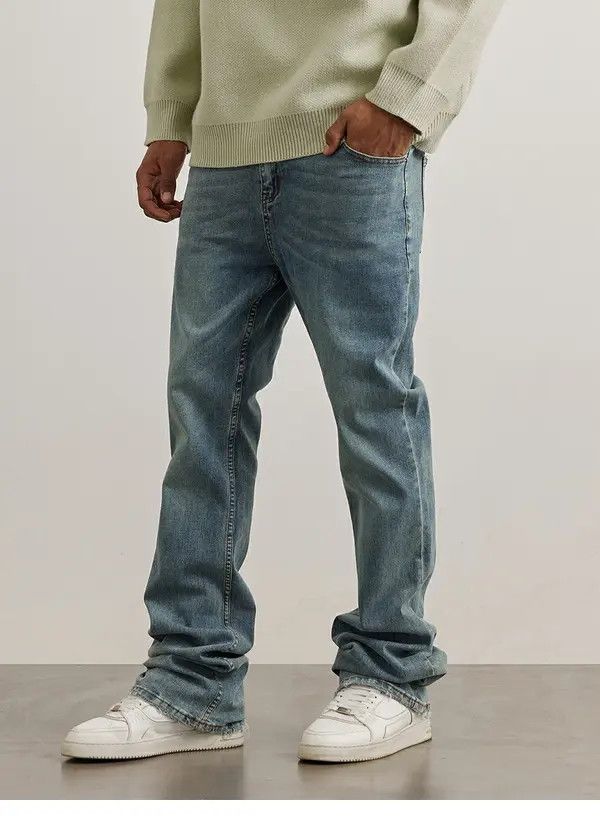 VIBE distressed y2k flared skate hiphop jeans Size US 29 - 5 Thumbnail