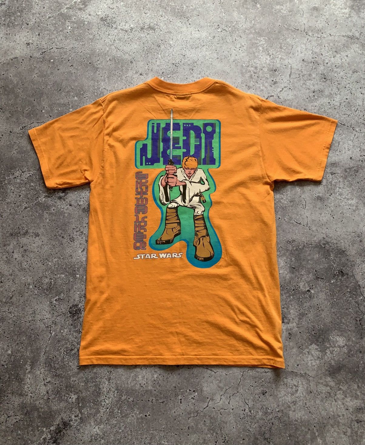 Vintage 🔥Vintage 1997 Star Wars JEDI Luke Skywalker T-Shirt Size US M / EU 48-50 / 2 - 2 Thumbnail