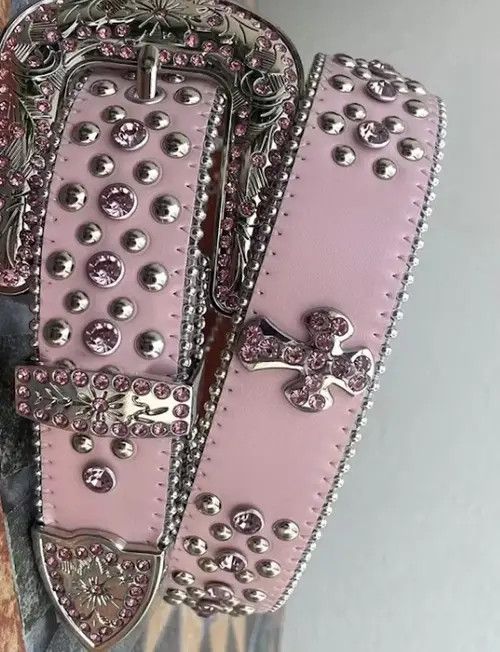 Other Belts Cross Rhinestone Belts Size ONE SIZE - 4 Thumbnail