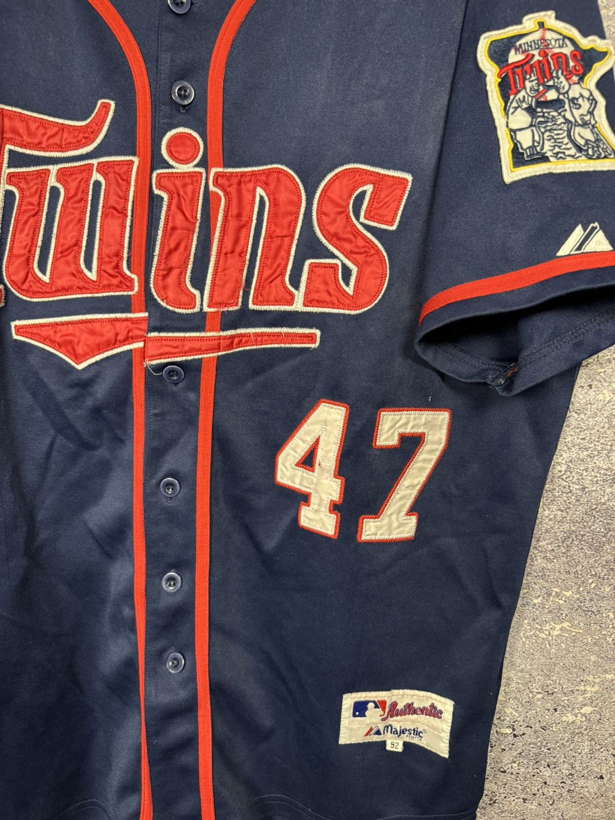 Majestic MLB Minnesota Twins 2010 LIRIANO #47 Majestic Jersey Size US L / EU 52-54 / 3 - 9 Thumbnail