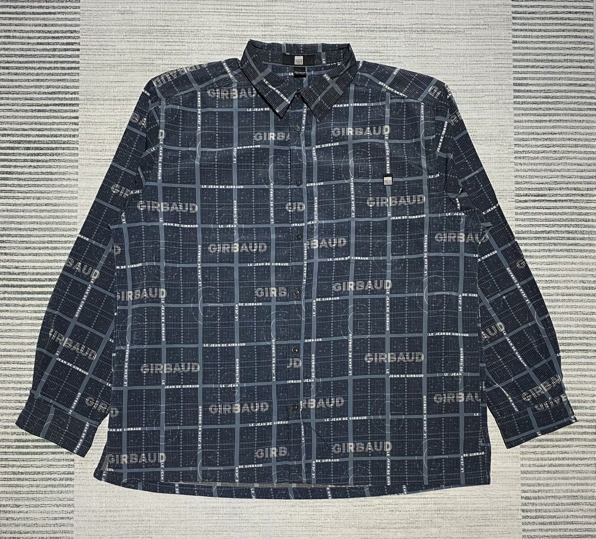 Marithe + Francois Girbaud Marithe + Francois Girbaud All Over Print Shirt Button Ups Size US XXL / EU 58 / 5 - 1 Thumbnail