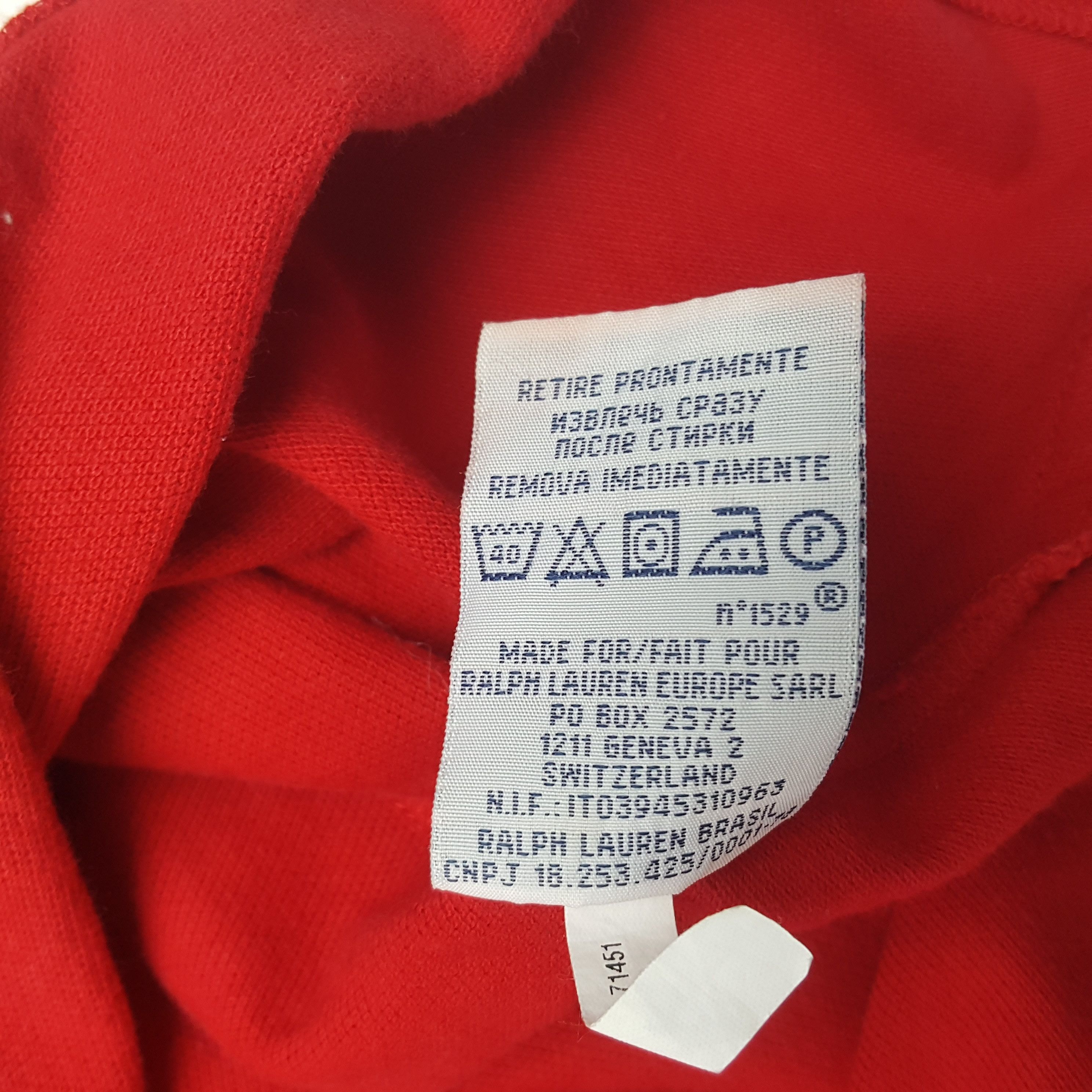 Polo Ralph Lauren × Vintage Vintage Polo Ralph Lauren Spain 10 Polos Shirt Size US S / EU 44-46 / 1 - 9 Thumbnail