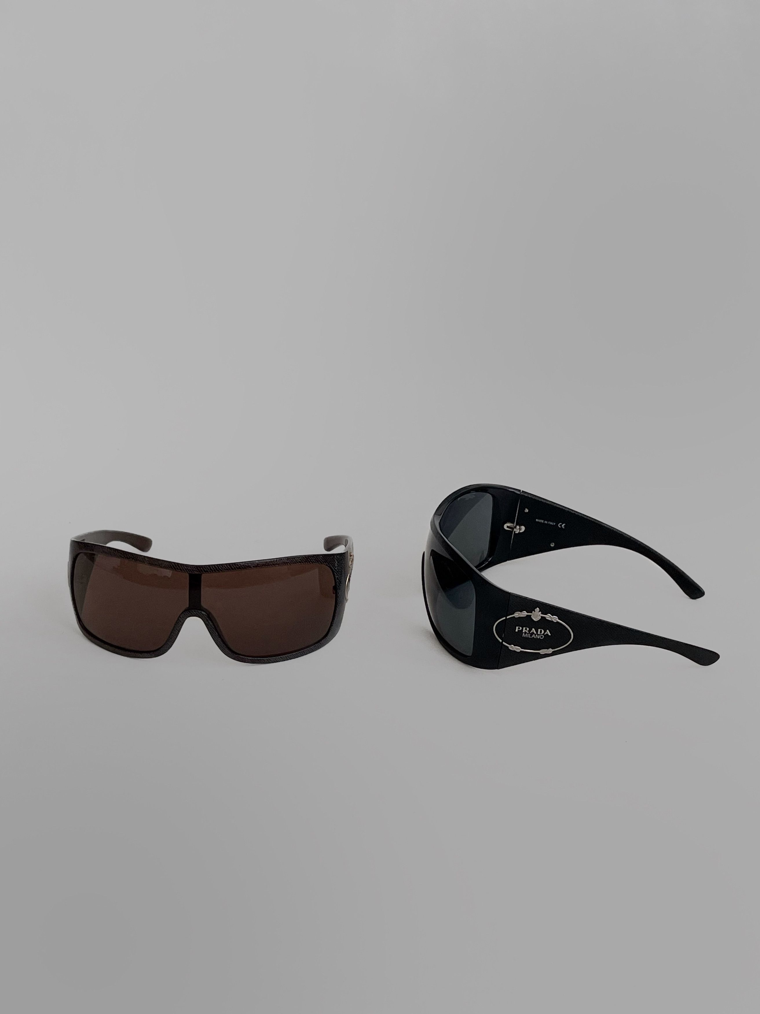 Prada Archive Prada Black Sunglasses Musk 2000s Size ONE SIZE - 10 Thumbnail
