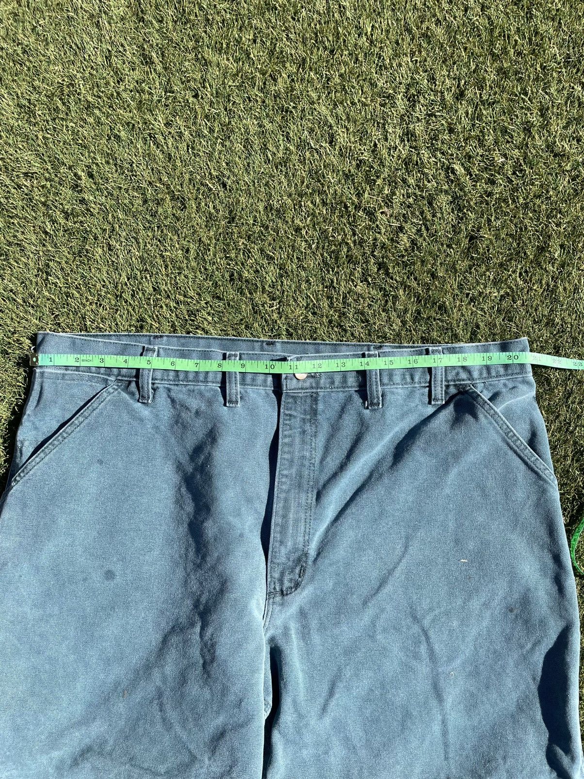 Carhartt Carhartt Shorts Mens 44 B24HTG Green Workwear Jorts Vintage Size US 44 / EU 60 - 6 Thumbnail
