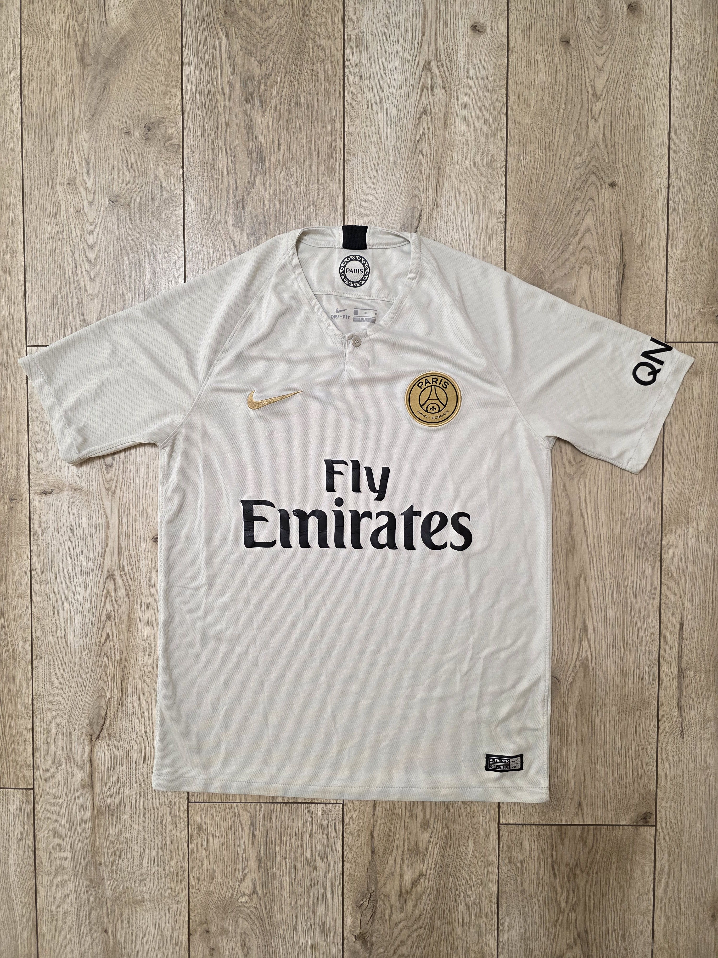 Nike PSG PARIS SAINT-GERMAIN 2018 2019 AWAY FOOTBALL SOCCER Size US M / EU 48-50 / 2 - 1 Thumbnail