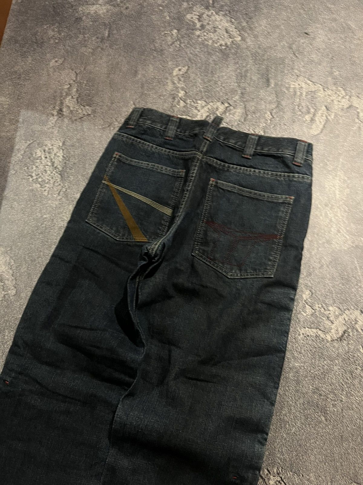 Vintage Fashion Gothic Y2K Jeans / Balenciaga Style / Avant Garde Size US 30 / EU 46 - 3 Thumbnail