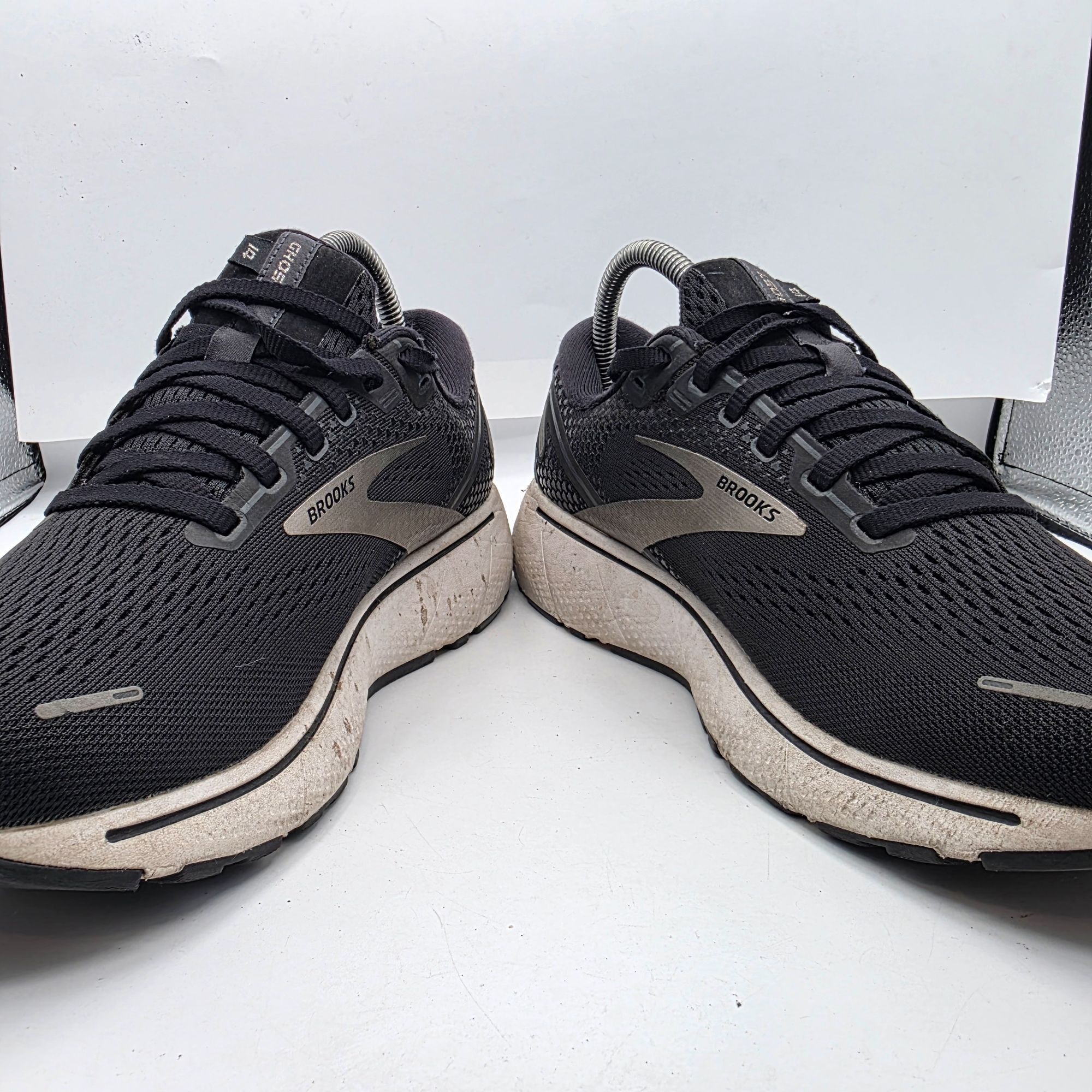 Brooks Brooks Ghost 14 Womens Size 10 Black White Athletic Shoes Ru Size US 10 / IT 40 - 3 Thumbnail
