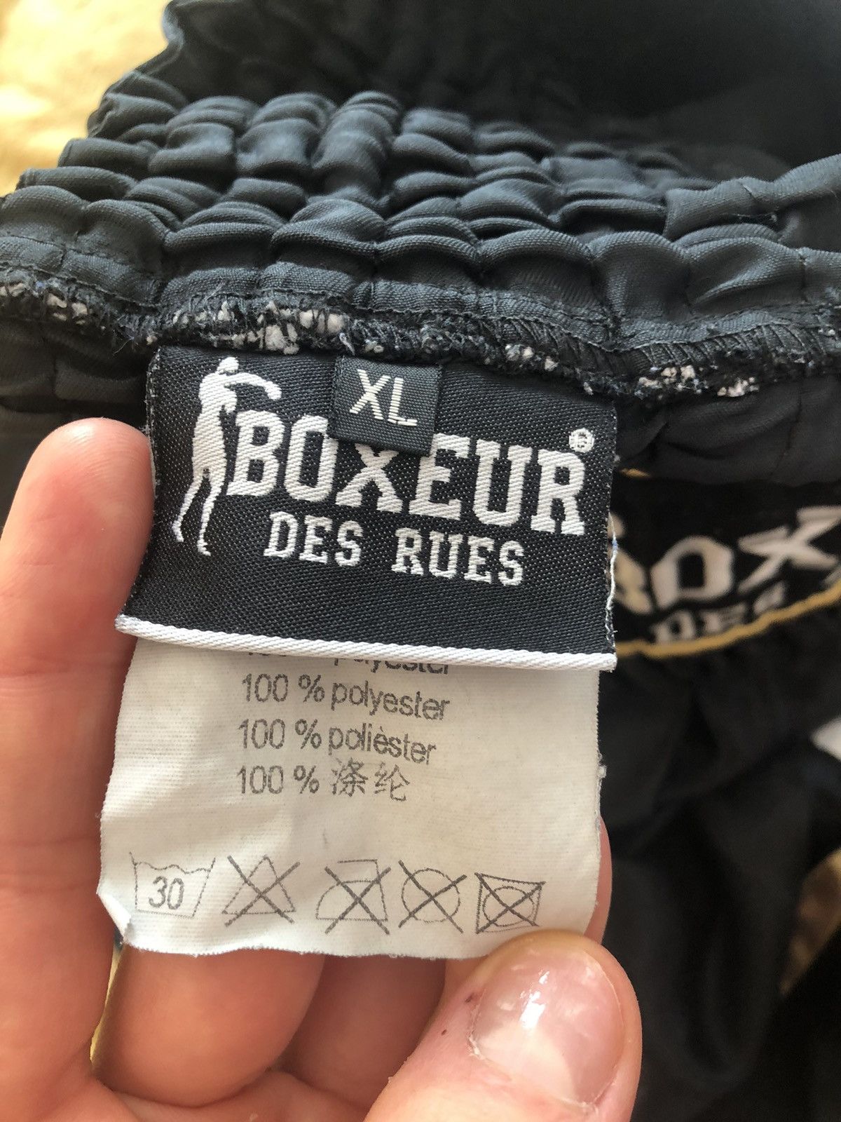 Sports Specialties BOXEUR DE RUES VINTAGE BOXING SPORT SHORTS Size US 31 - 6 Thumbnail
