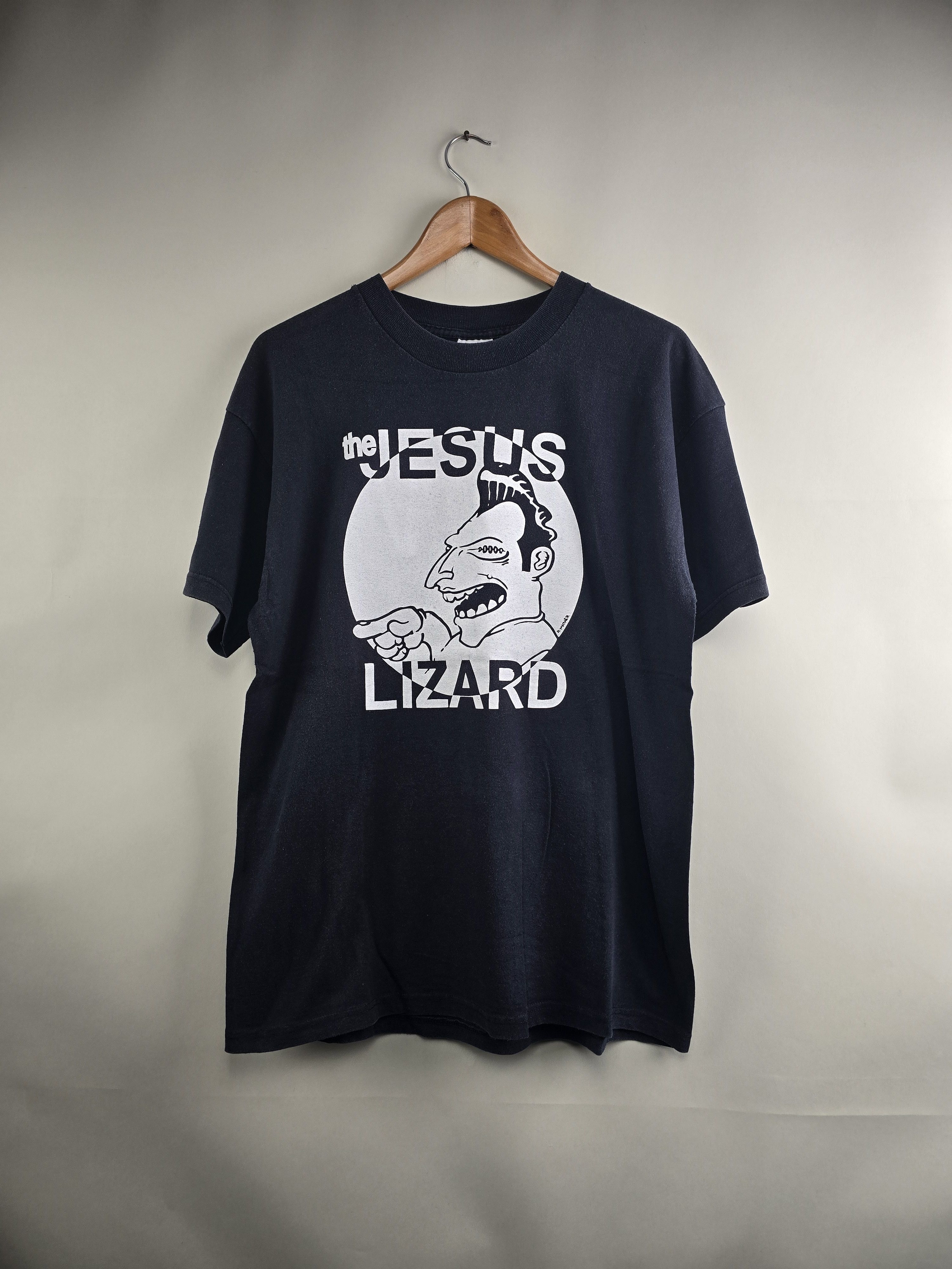 Band Tees × Vintage 90s The Jesus Lizard L 22.5" 28.5" Size US L / EU 52-54 / 3 - 1 Thumbnail