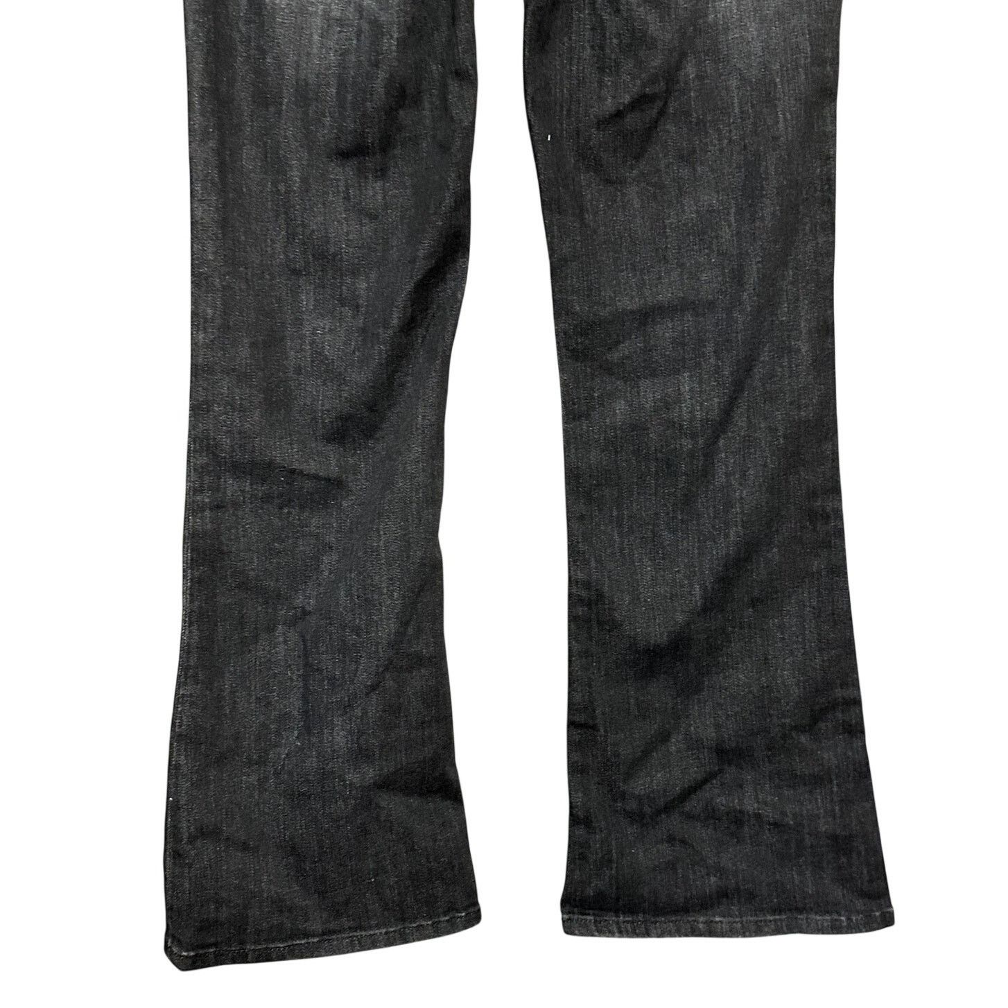 Hudson Hudson Collin Womens Flare Jeans Black Stretch Dark Wash 25 Size 29" - 7 Thumbnail