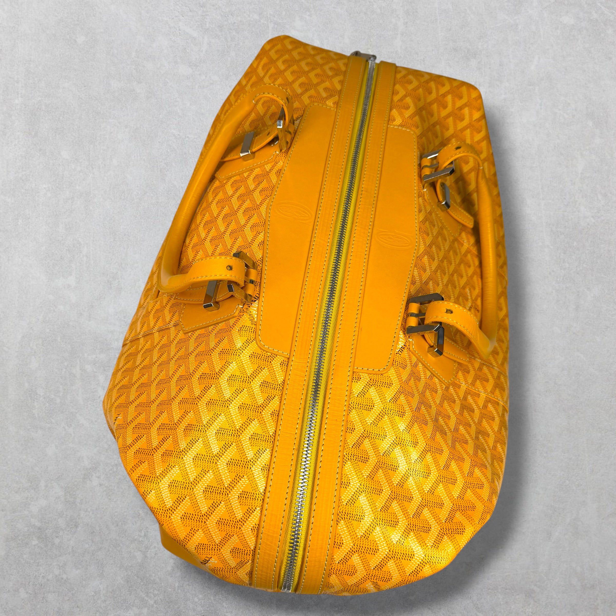 Goyard Goyard Yellow Goyardine Boeing 45 Size ONE SIZE - 4 Thumbnail