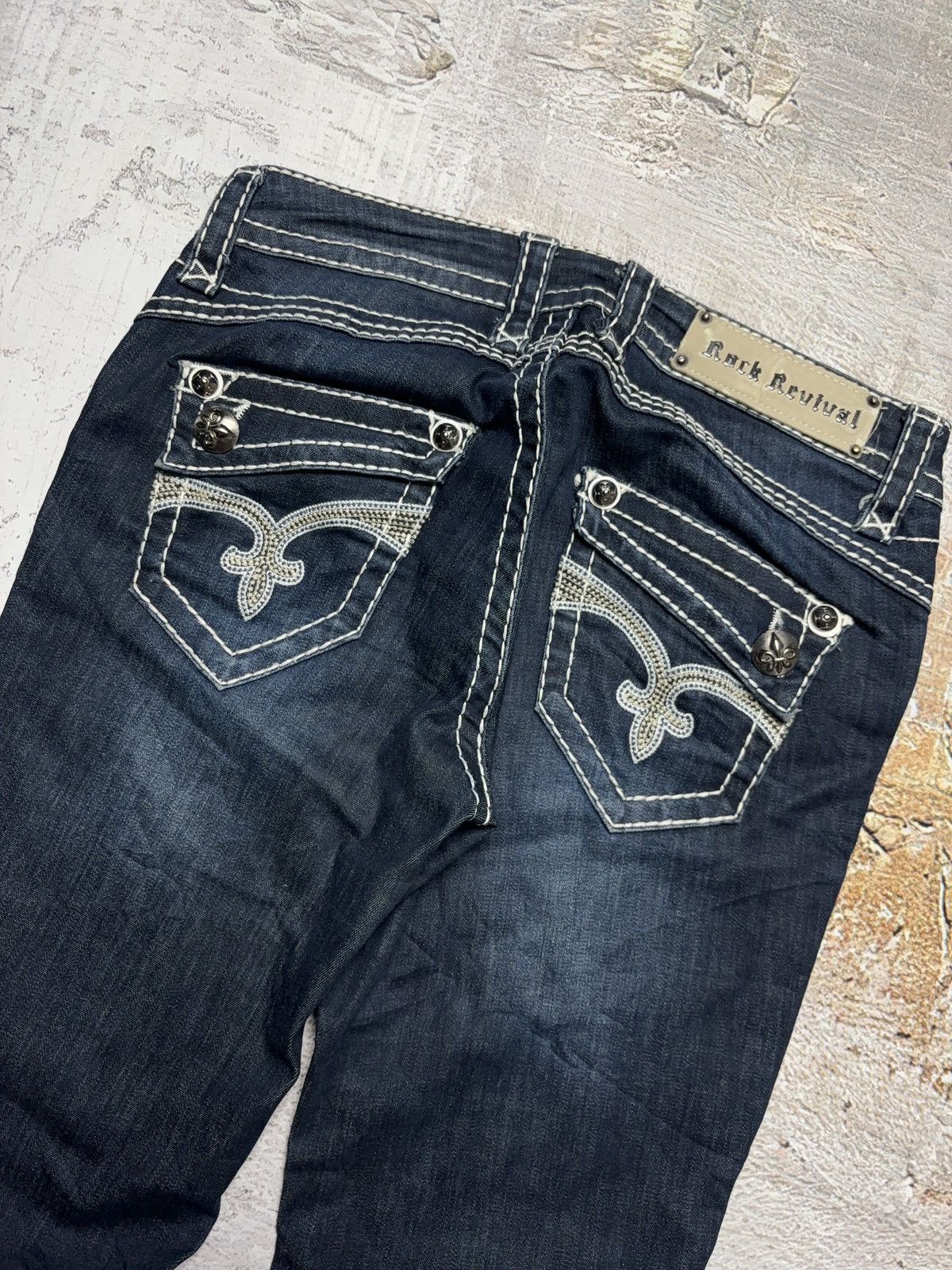 Rock Revival Rock Revival Vintage Y2k Jeans Denim Pants 2000s Size 29" - 8 Thumbnail