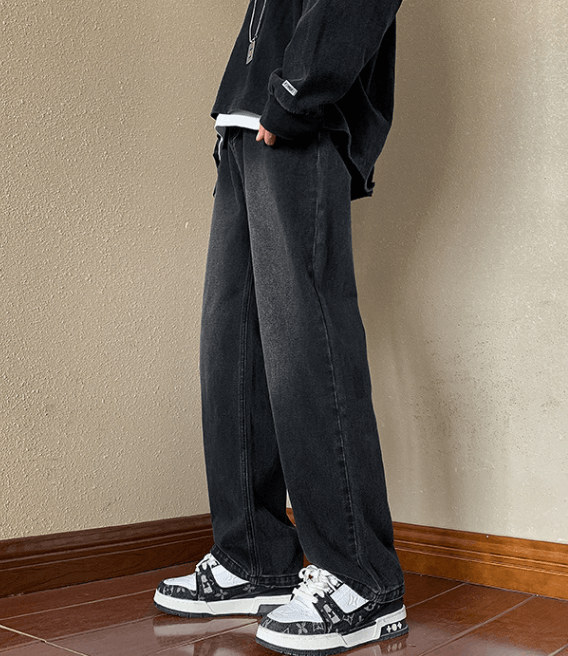 Japanese Brand American men's straight loose high street oversized jeans Size US 32 / EU 48 - 3 Thumbnail