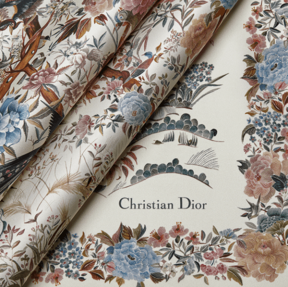 Dior o1w1db10426 25JAH0 Size :OS / 90 Square Scarf in Multicolor Size ONE SIZE - 2 Thumbnail