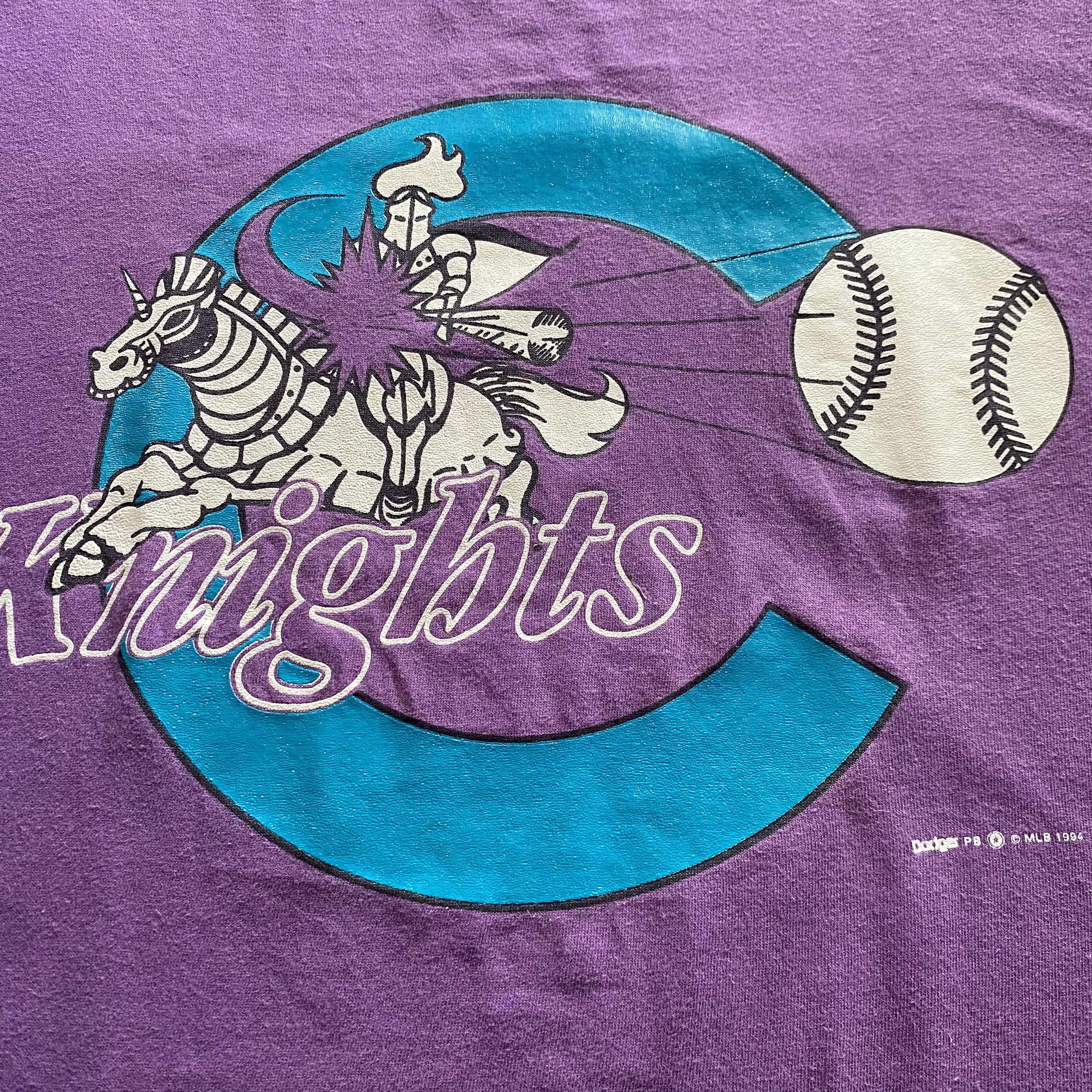 MLB × Vintage Vintage 90s Knights T Shirt TS012 Size US XL / EU 56 / 4 - 3 Thumbnail
