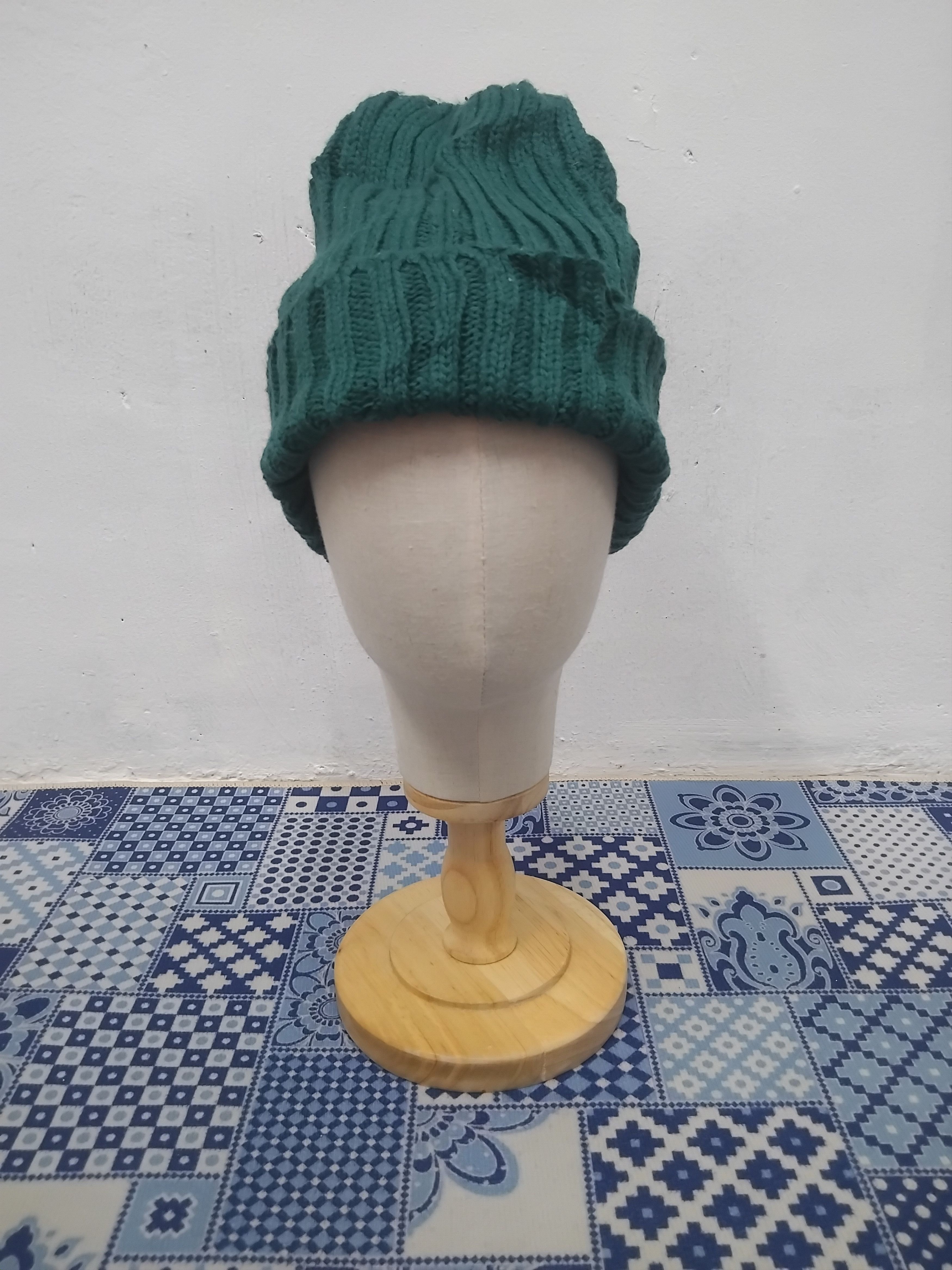 Japanese Brand 💥Heart market green colour beanie Size ONE SIZE - 1 Thumbnail