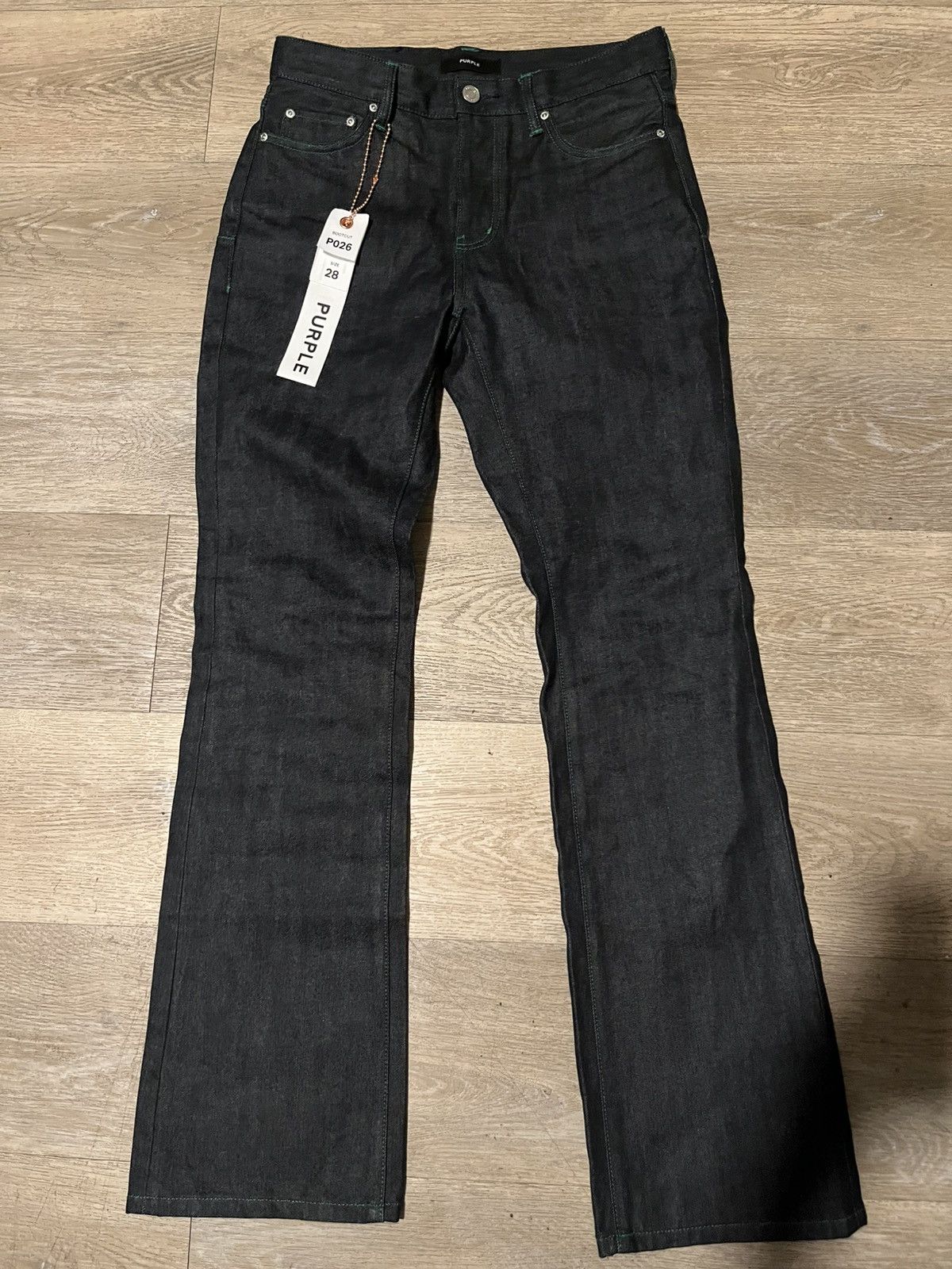 Purple Brand Purple Brand Raw Bootcut Denim Size US 28 / EU 44 - 2 Thumbnail