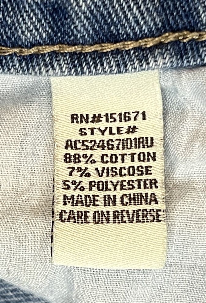 Other Mid Rise Straight Distressed Jeans Size 28" / US 6 / IT 42 - 4 Thumbnail