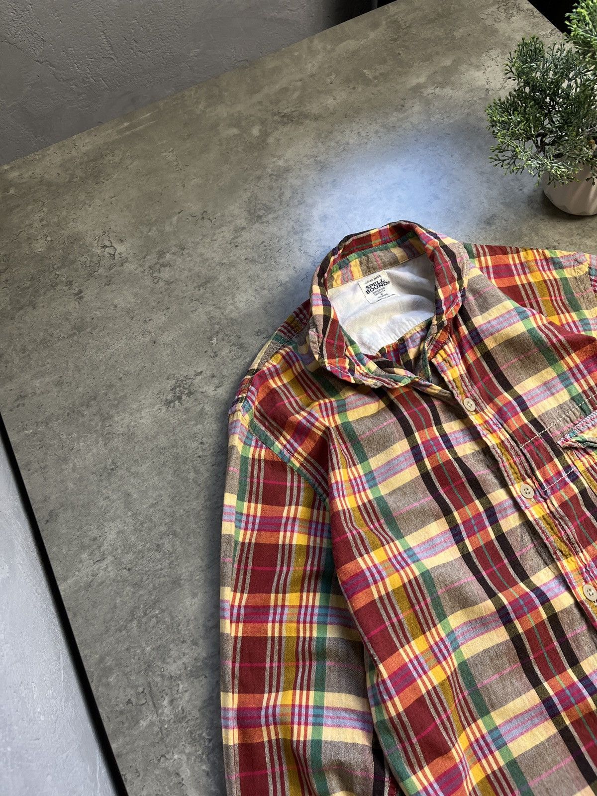 Spellbound Spell Bound Japan Mens Flannel Plaid Shirt Size US M / EU 48-50 / 2 - 5 Thumbnail