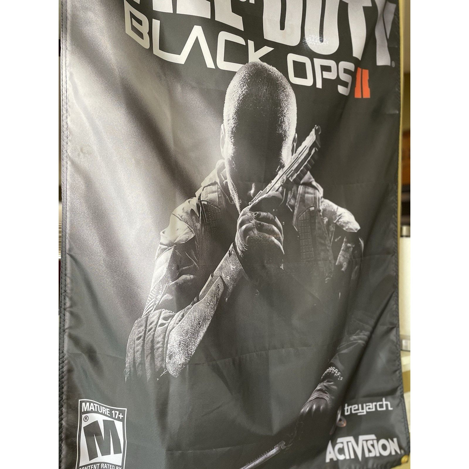 Microsoft Call Of Duty Black Ops 2 5ft Flag Microsoft XBOX 360 COD II Size ONE SIZE - 3 Thumbnail