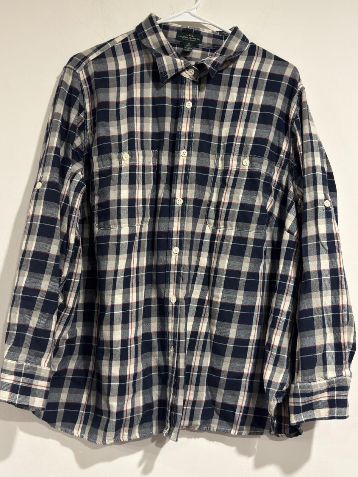 Lauren Ralph Lauren Lauren Ralph Lauren Plaid Button Shirt Men’s 2X Cotton Size US XXL / EU 58 / 5 - 3 Thumbnail