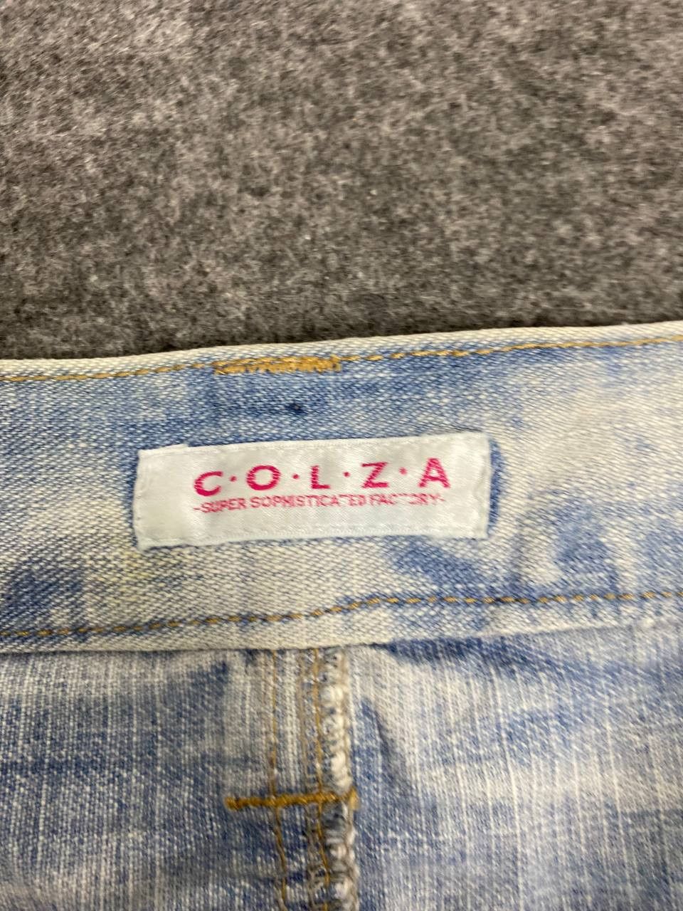 Japanese Brand vintage colza japanese brands bootcut flare distressed denim Size 33" - 13 Thumbnail