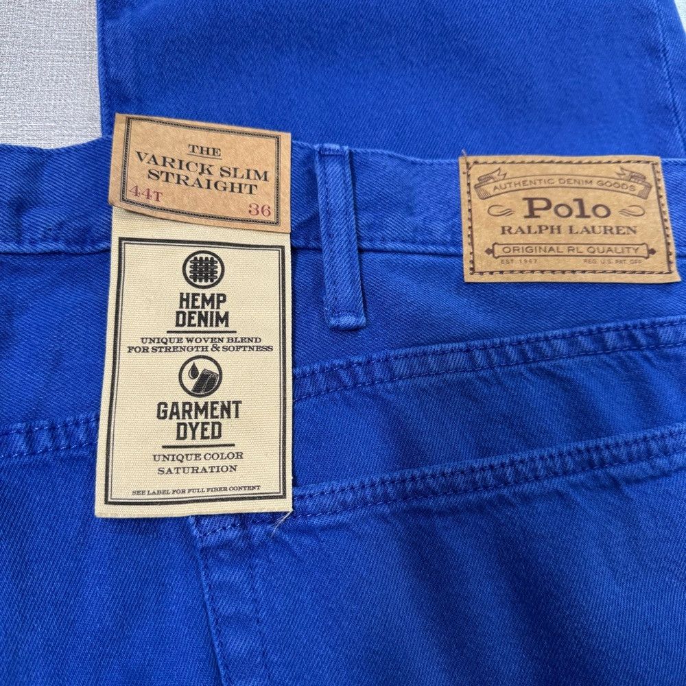 Polo Ralph Lauren NWT New $138 Polo Ralph Lauren Varick Slim Straight Blue Je Size US 44 / EU 60 - 8 Thumbnail
