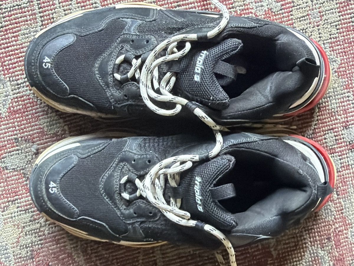 Balenciaga Balenciaga triple s sneakers 45 Size US 12 / EU 45 - 9 Thumbnail