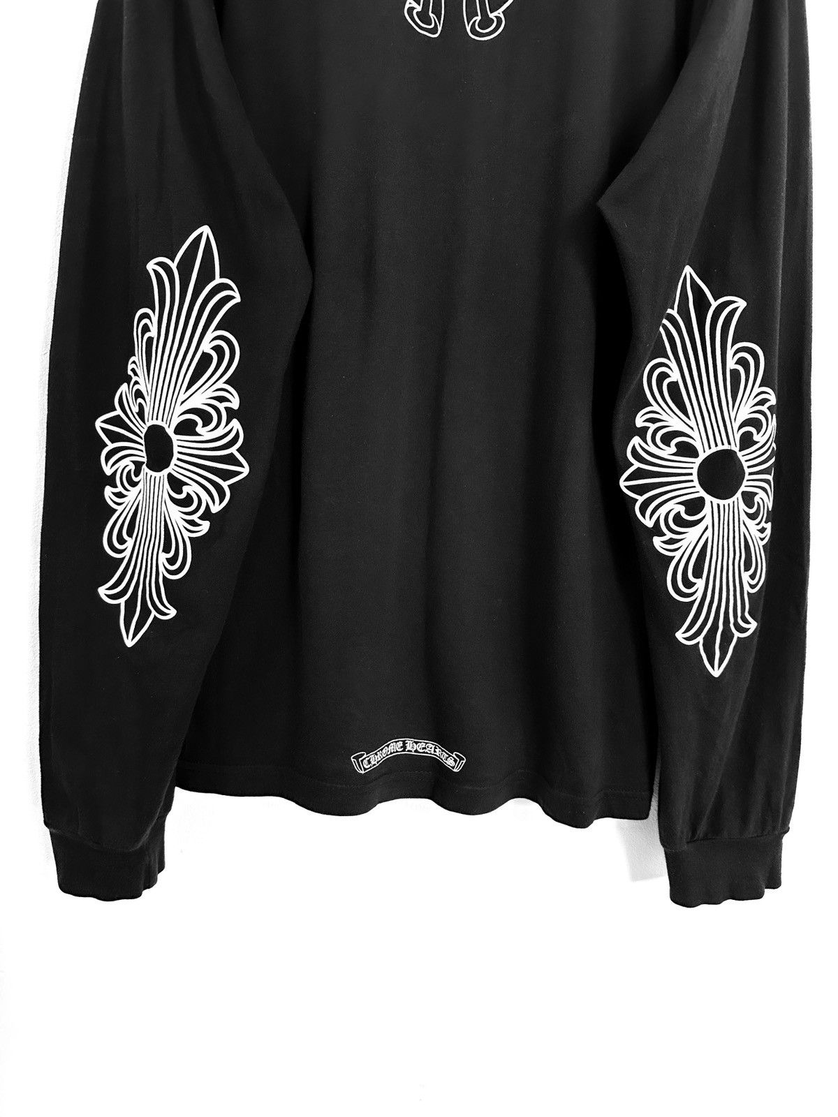 Chrome Hearts Chrome Heart long sleeve neck logo floral cross Size US XL / EU 56 / 4 - 5 Thumbnail