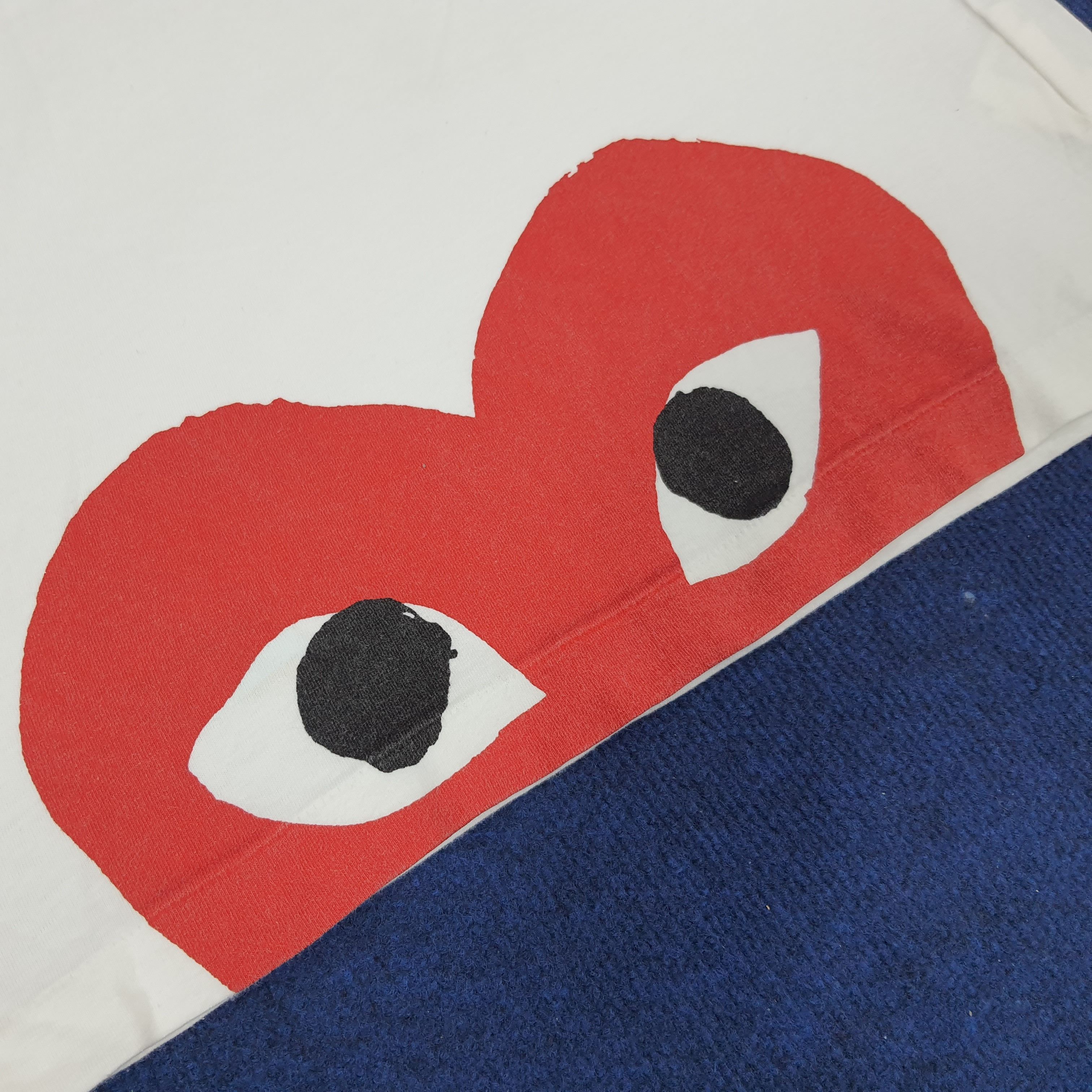 Comme des Garcons PLAY × Japanese Brand × Vintage Vintage Comme Des Garcons Play Japanese Brand T-shirt Size US M / EU 48-50 / 2 - 2 Thumbnail