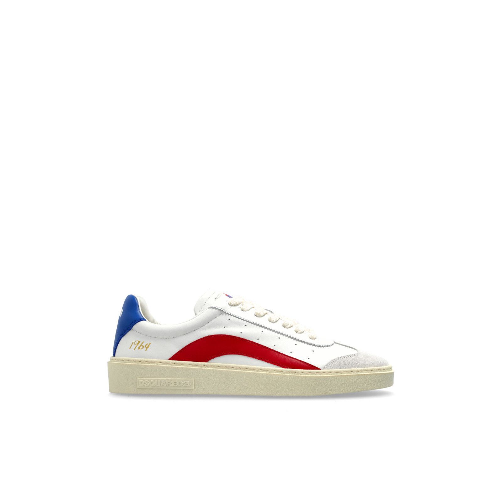 Dsquared2 DSQUARED2 Rider White Leather New And Authentic (Men's size: Size US 12 / EU 45 - 1 Thumbnail