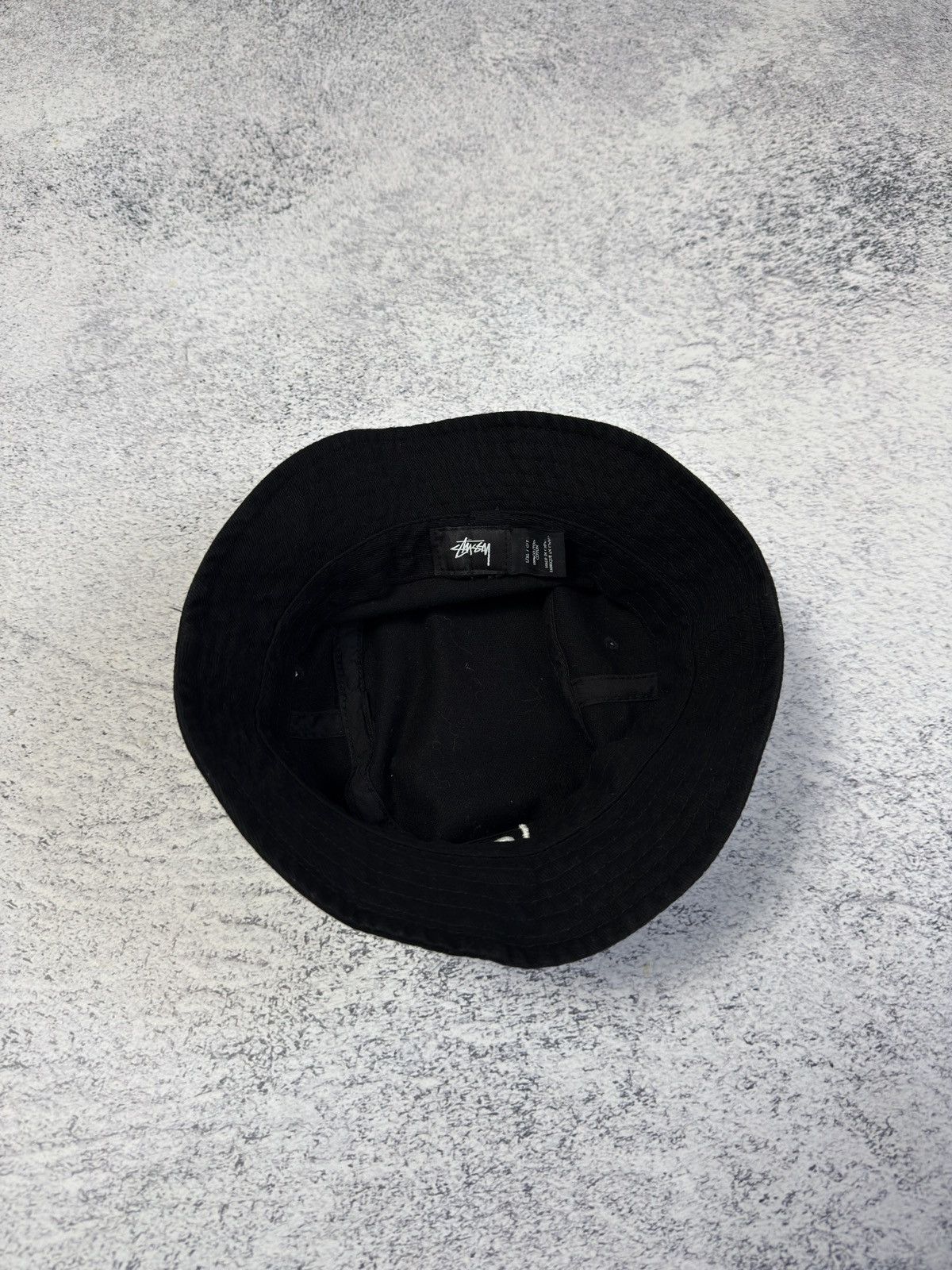 Stussy STUSSY SS LINK BUCKET HAT BLACK Size ONE SIZE - 4 Thumbnail