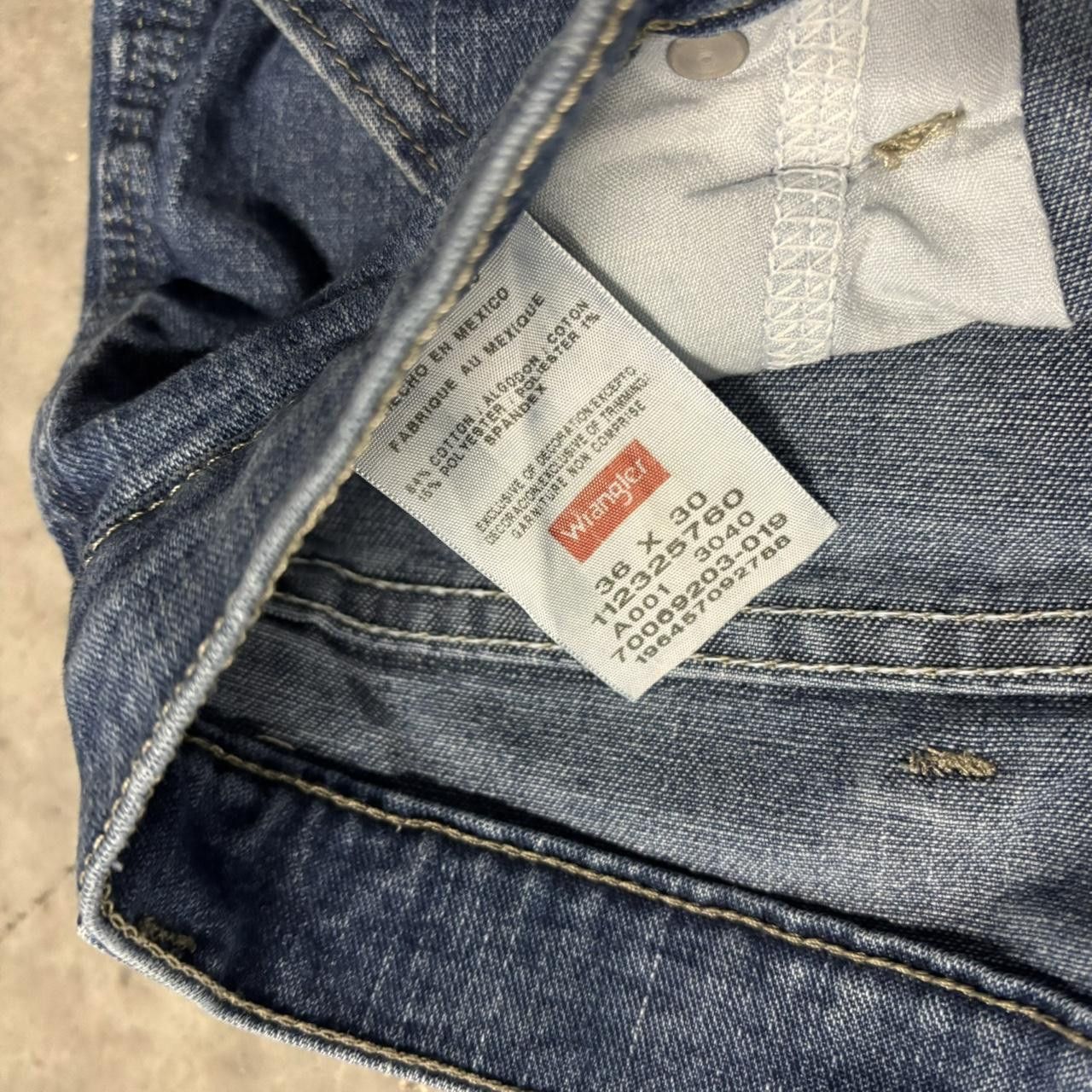 Japanese Brand × Vintage Crazy Vintage Y2K/2000s Grunge Skater Carpenter Denim Jeans! Size US 36 / EU 52 - 8 Thumbnail