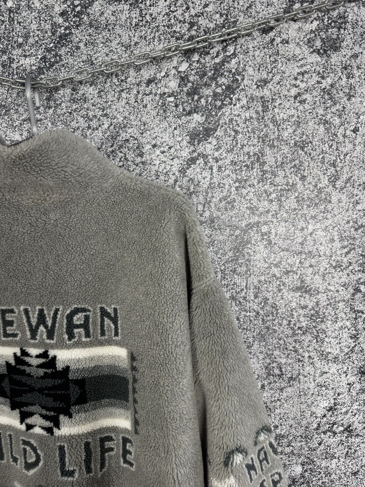 Vintage Chewan Native America Vintage Fleece Jacket Wild Life Sherpa Size US L / EU 52-54 / 3 - 12 Thumbnail