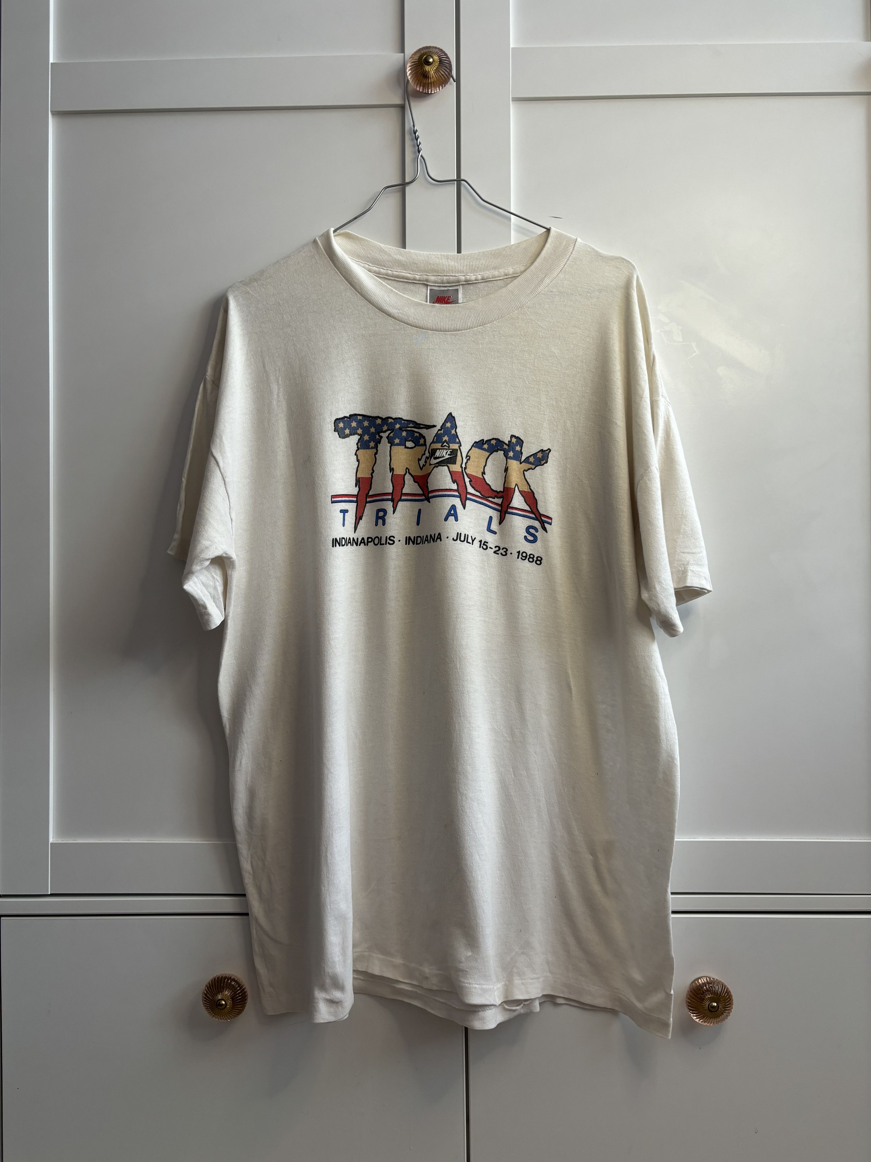 Vintgae 1988 Nike Track Trials T-shirt