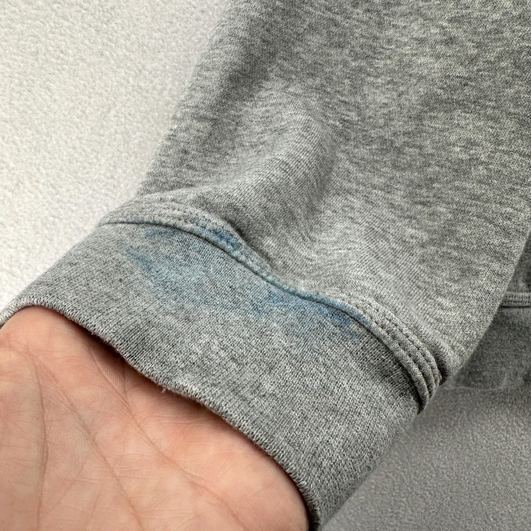 Nike Nike Fleece Hoodie Mens XL Gray Pullover Swoosh Logo Casual Sweatshirt Size US XL / EU 56 / 4 - 3 Thumbnail