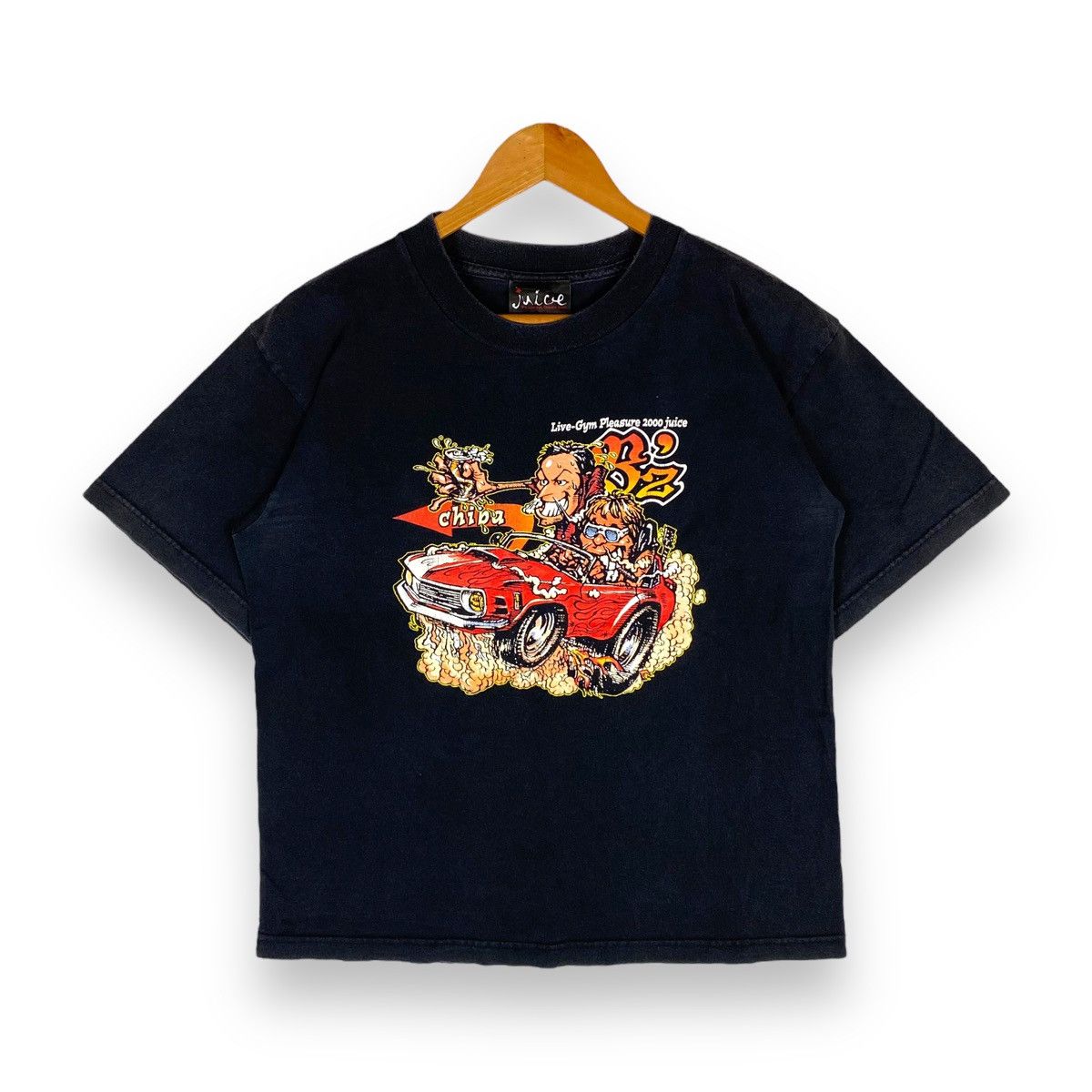 B'z LIVE-GYM 2000 Juice Crew Tシャツ B'z LIVE-GYM 2000 Juice Crew Tシャツ