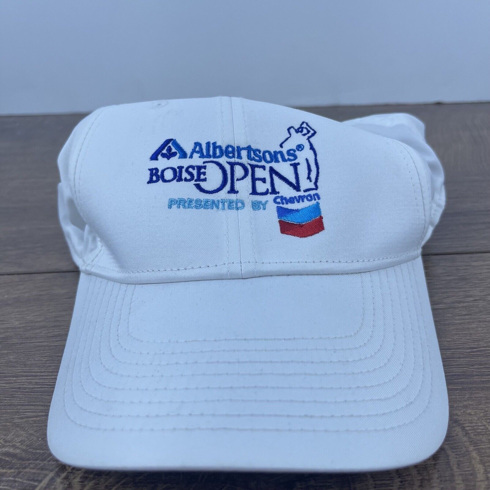 Nike Albertsons Boise Open Hat Nike Golf White Adjustable Hat Whi Size ONE SIZE - 1 Thumbnail