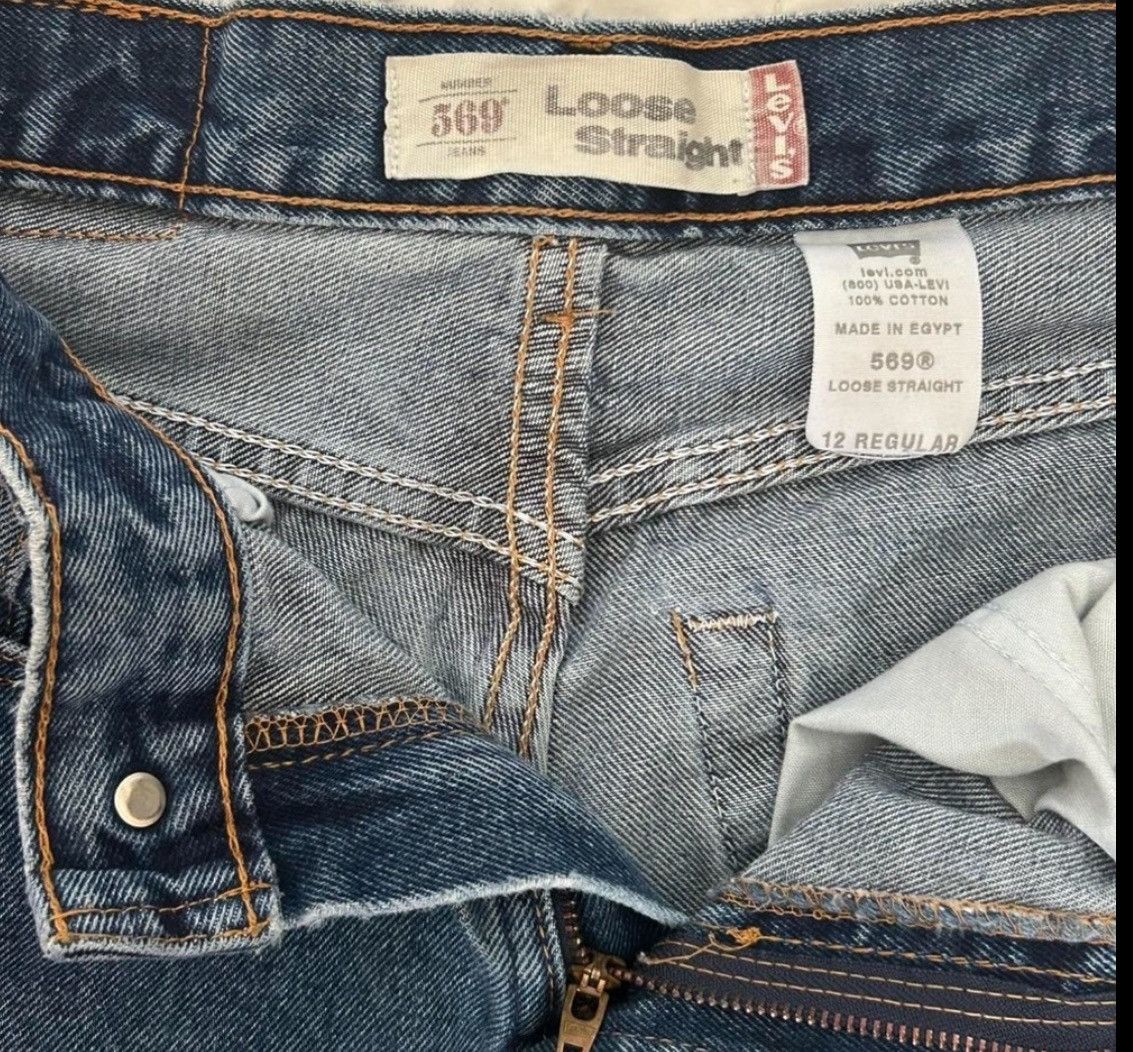 Levi's Vintage Clothing Vintage Levi 569 25x26.5 Size 24" / US 00 / IT 34 - 3 Thumbnail