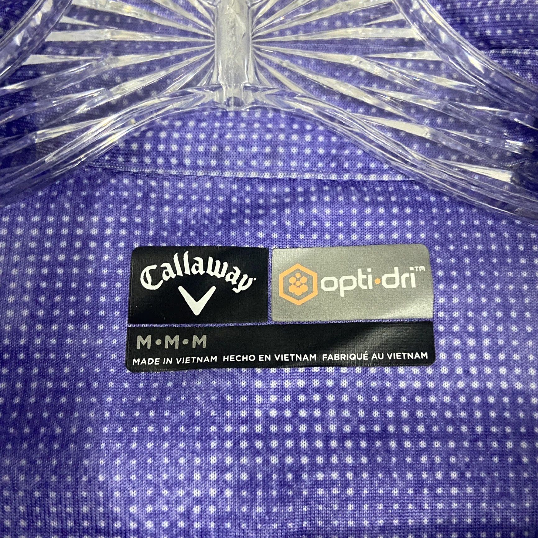 Callaway Callaway Polo Men M Opti Dri Purple Polo Shirt Mens Size US M / EU 48-50 / 2 - 6 Thumbnail