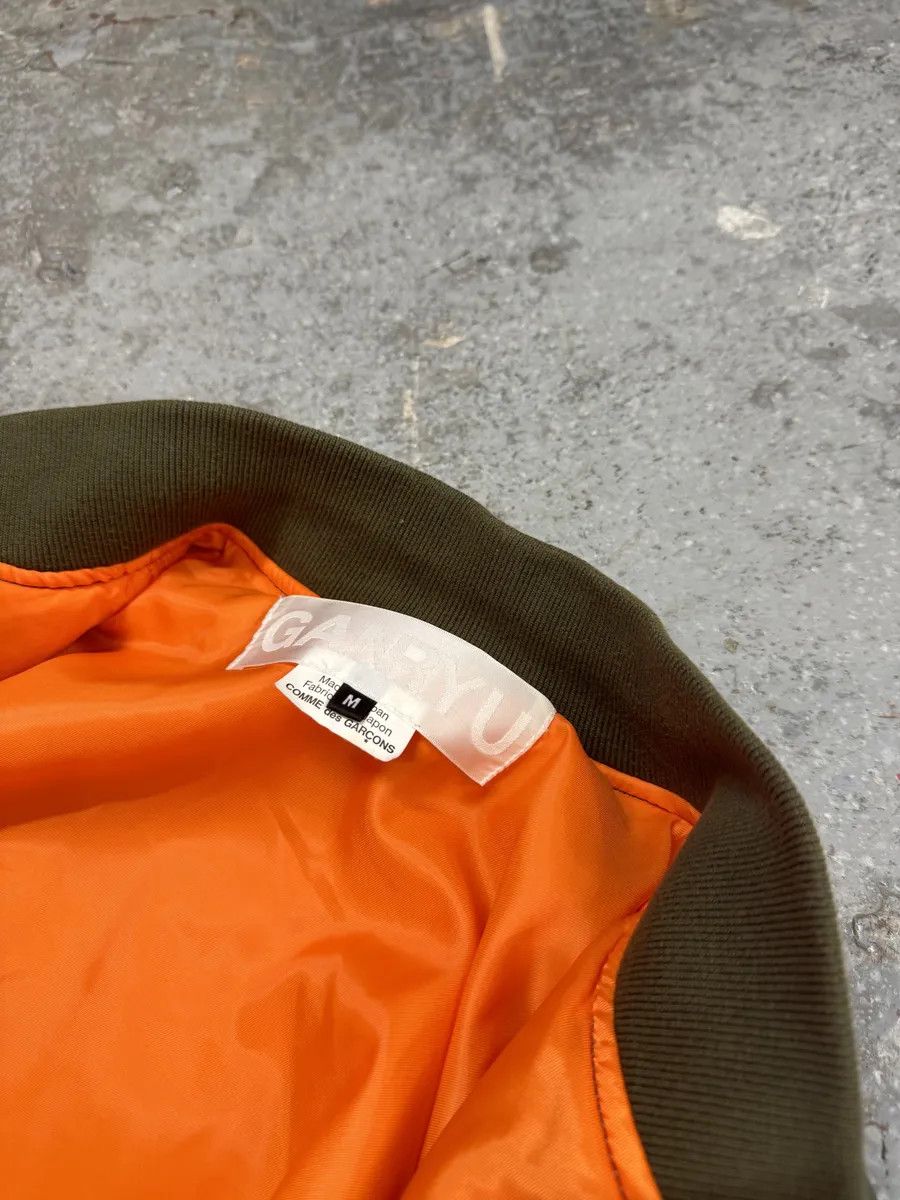 Comme des Garcons Comme des Garçons Ganryu White & Olive Bomber Jacket Size US S / EU 44-46 / 1 - 8 Thumbnail