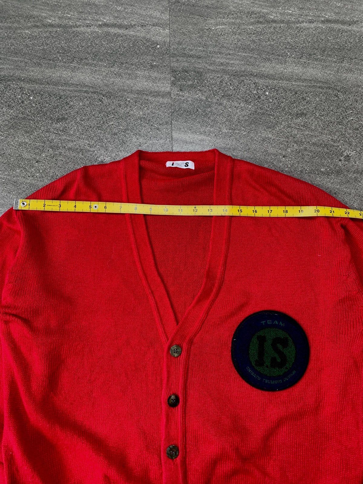 Issey Miyake FREE TAX! IS Team Patched Cardigan Knit Jacket - Medium Size US M / EU 48-50 / 2 - 12 Thumbnail