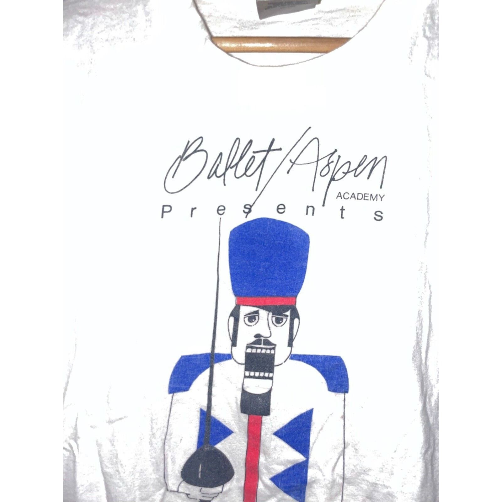 Vintage Vintage Aspen Shirt Ballet Academy The Nutcracker Tee 90s M Size US M / EU 48-50 / 2 - 2 Thumbnail
