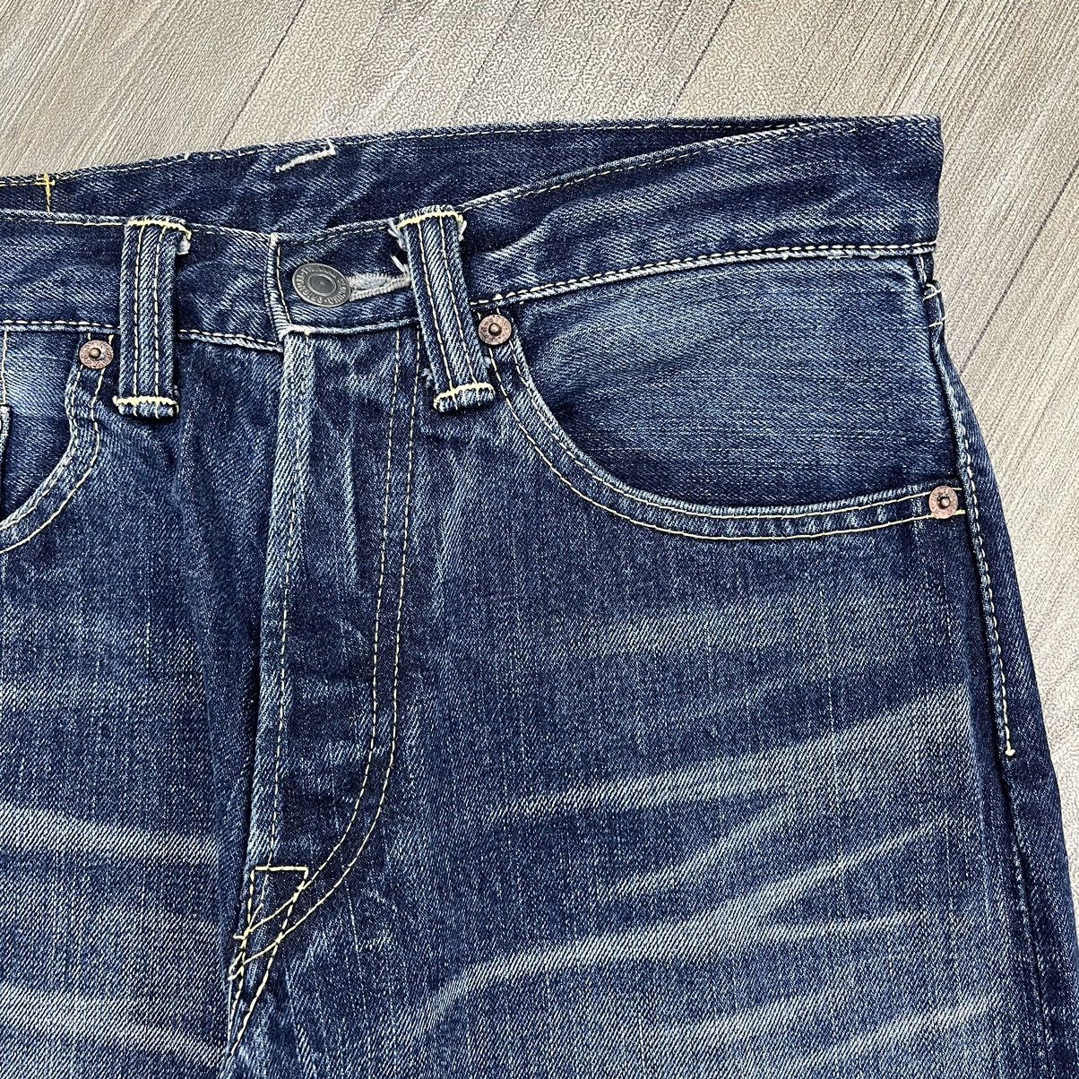 Eternal × Japanese Brand × Vintage Vintage Eternal Half Selvedge Faded Honeycomb Denim Jeans Size US 29 - 6 Thumbnail
