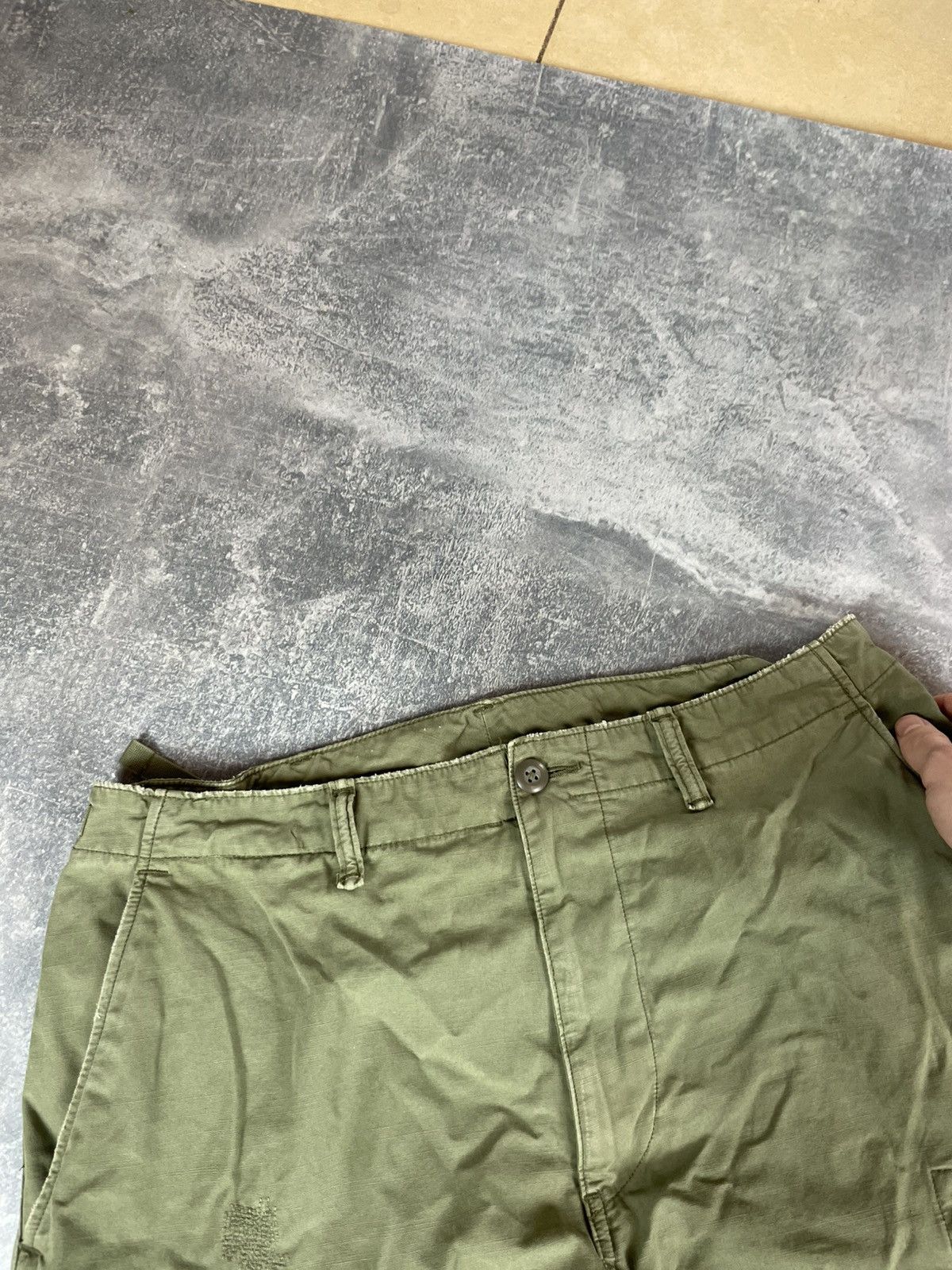 Polo Ralph Lauren Polo Ralph Lauren military relaxed fit cargo canvas pants Size US 32 / EU 48 - 10 Thumbnail