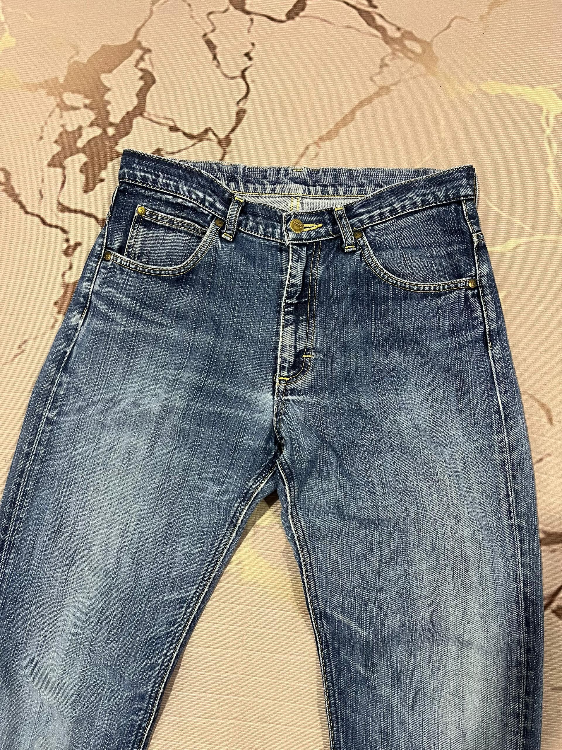 Lee Lee Vintage Wash Denim Jeans W32 Distressed Fade Size US 32 / EU 48 - 2 Thumbnail