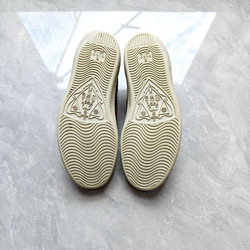 Gucci Gucci Ace Canvas Low-Top Sneakers for Men - Size US 7 / EU 40 - 2 Thumbnail