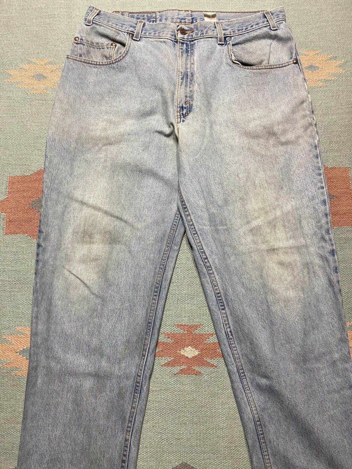 Vintage Levi’s 545 jeans loose baggy Silver Tab 90s y2k skater 36x30 Size US 36 / EU 52 - 7 Thumbnail