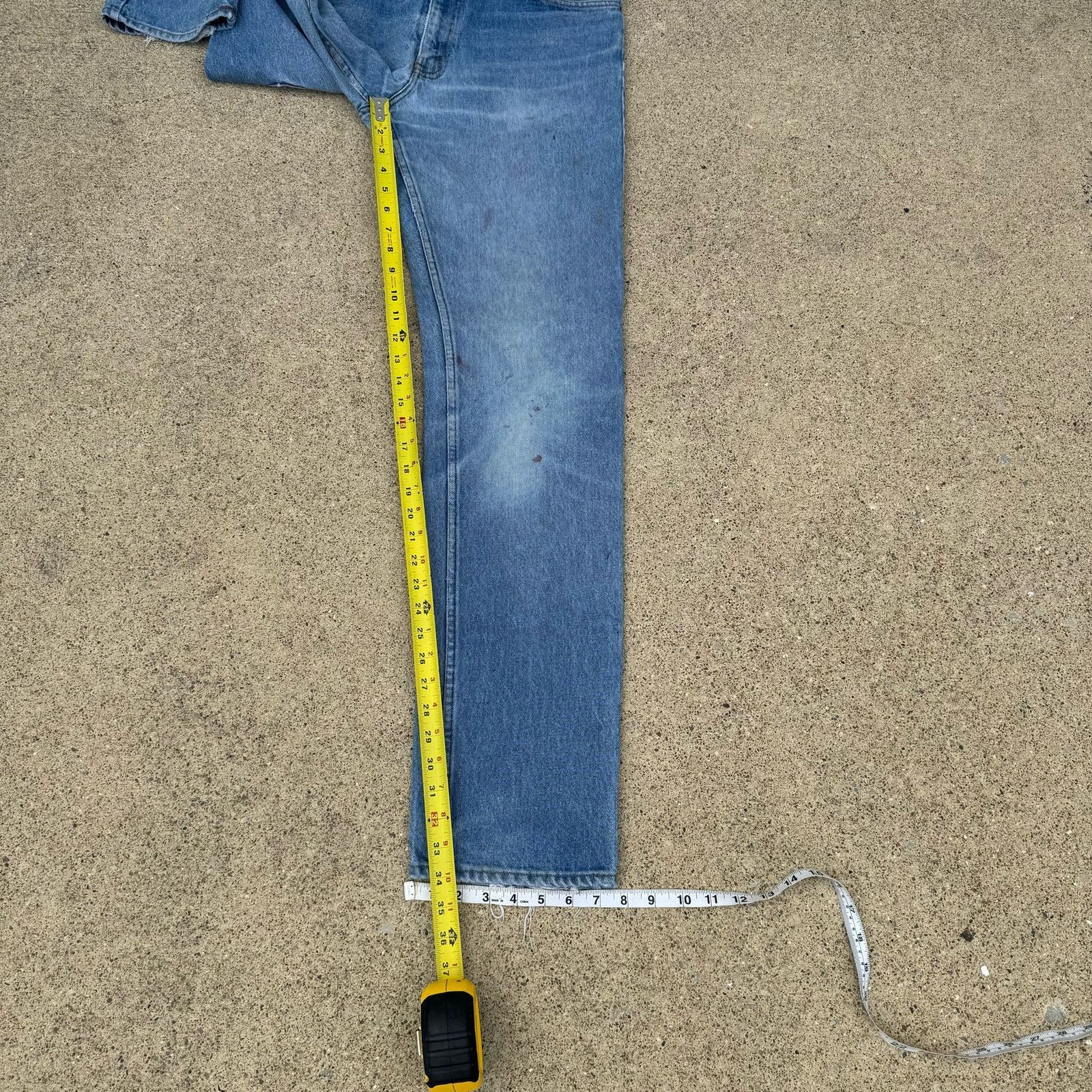 Vintage Vintage JCPenney Plain Pockets Distressed Jeans Size US 32 / EU 48 - 8 Thumbnail